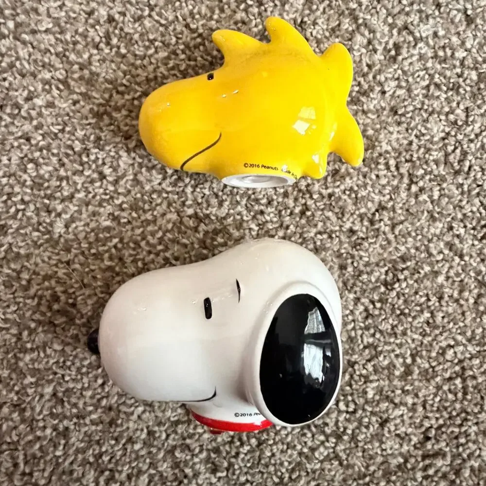 Peanuts Snoopy Woodstock Salt Pepper Shakers 2016